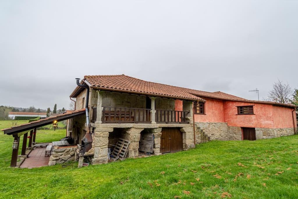 Casa De Campo Con Piscina, Entera O Por Habitaciones Amoeiro Buitenkant foto