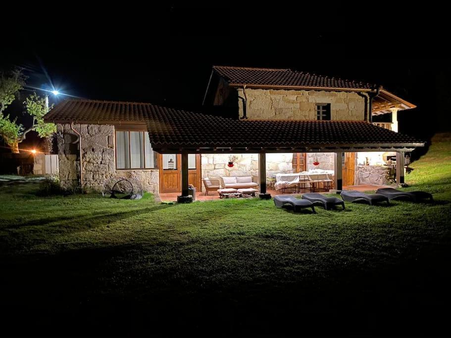 Casa De Campo Con Piscina, Entera O Por Habitaciones Amoeiro Buitenkant foto