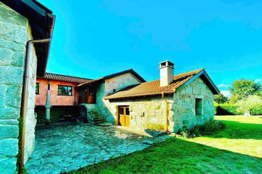 Casa De Campo Con Piscina, Entera O Por Habitaciones Amoeiro Buitenkant foto