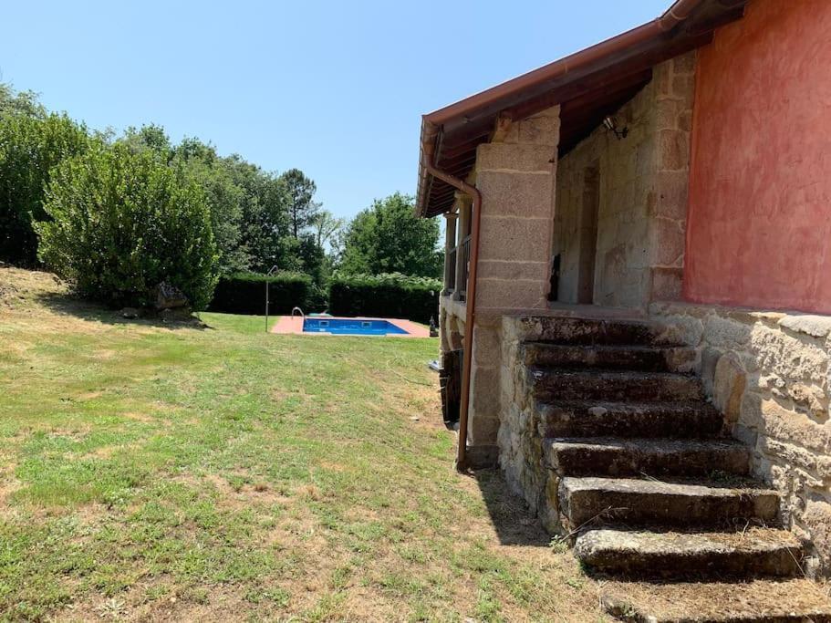 Casa De Campo Con Piscina, Entera O Por Habitaciones Amoeiro Buitenkant foto