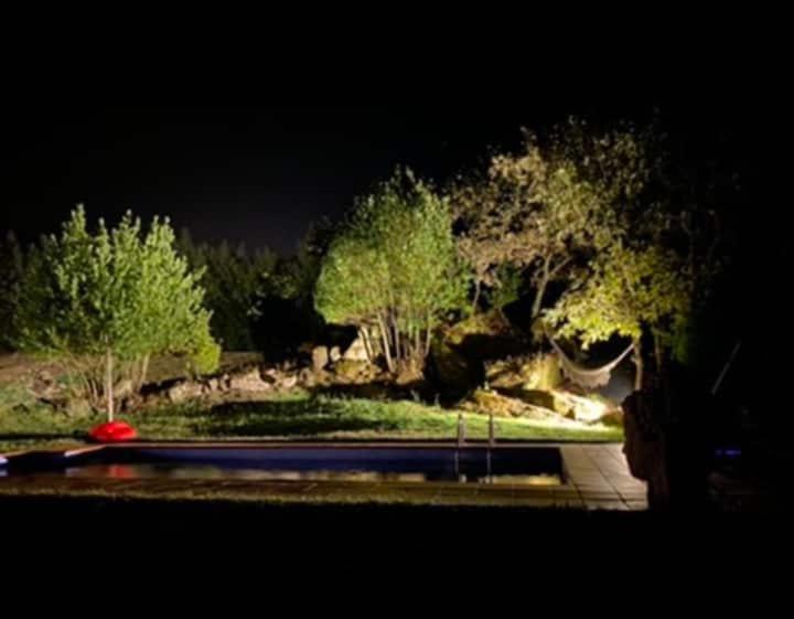 Casa De Campo Con Piscina, Entera O Por Habitaciones Amoeiro Buitenkant foto