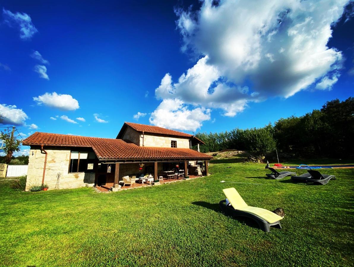 Casa De Campo Con Piscina, Entera O Por Habitaciones Amoeiro Buitenkant foto