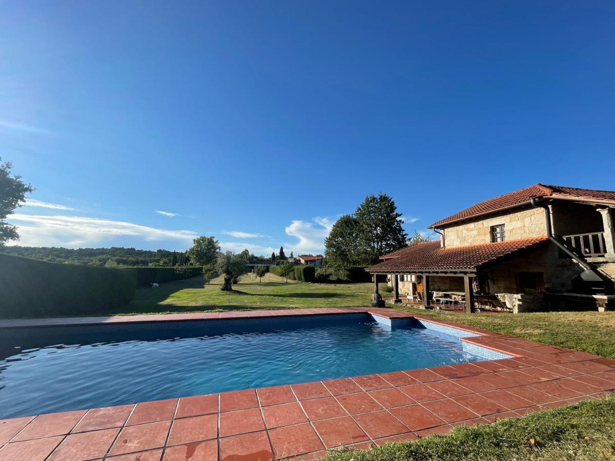 Casa De Campo Con Piscina, Entera O Por Habitaciones Amoeiro Buitenkant foto